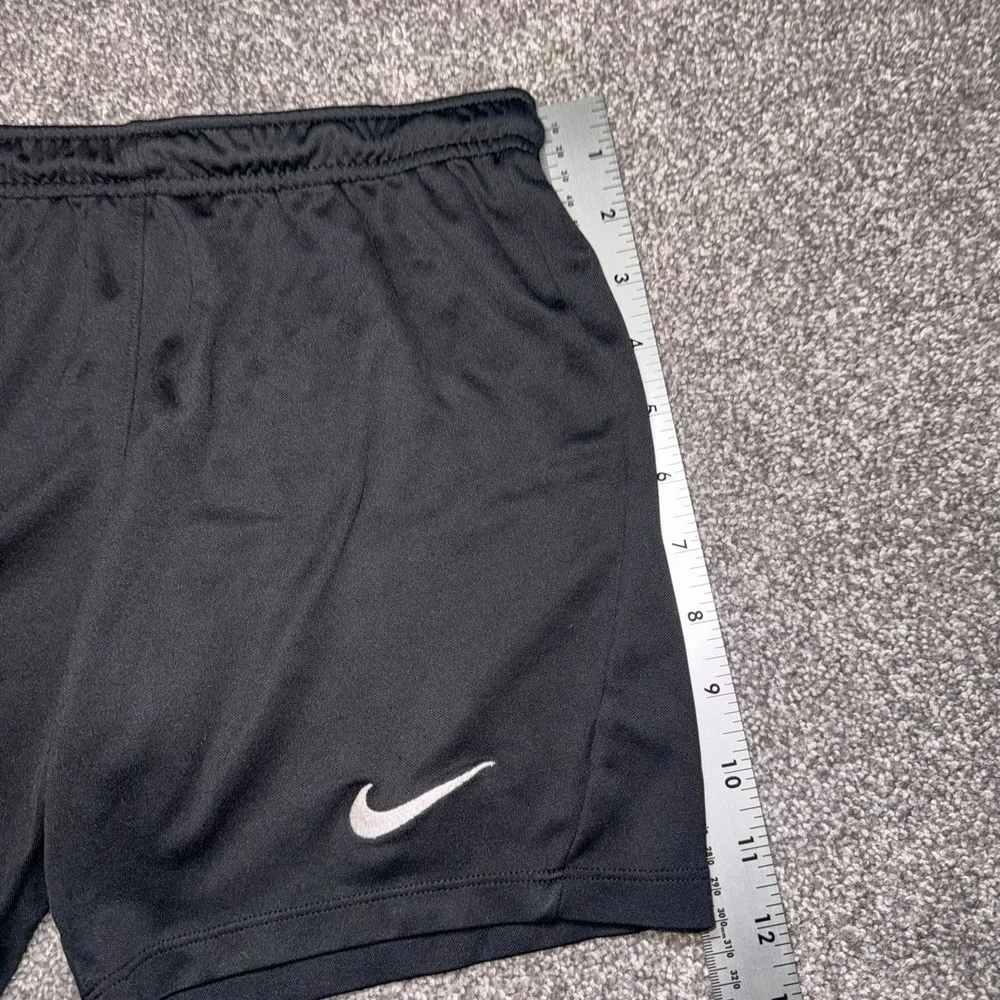 Nike Youth Black‎ & White Athletic Dri-Fit Shorts - Size Small